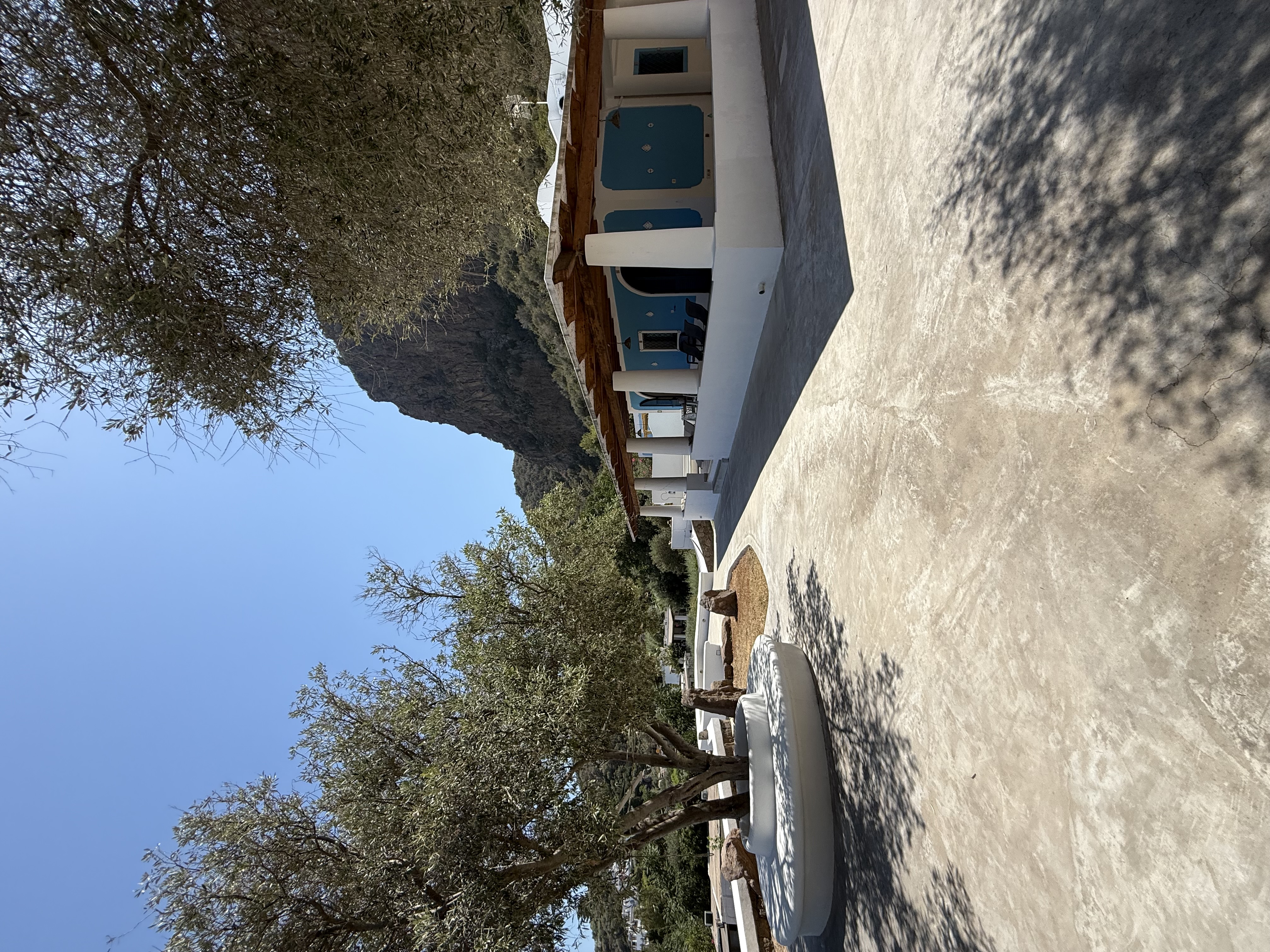 Facciata della veranda
